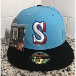 Seattle Mariners New Era 30th Anniversary Aux Pack 59FIFTY Fitted Cap Size 7 1/8
